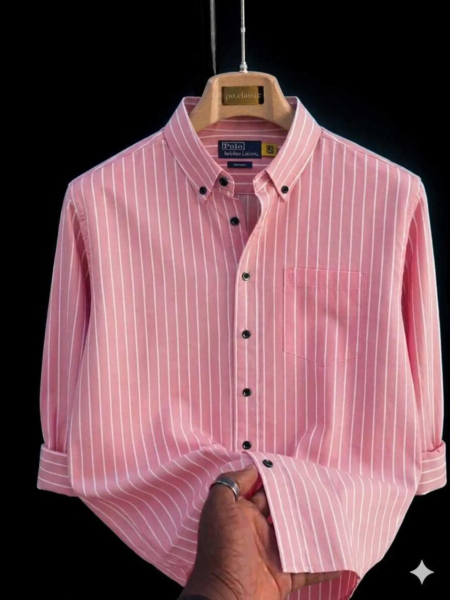 Striped Formal Men's Shirt